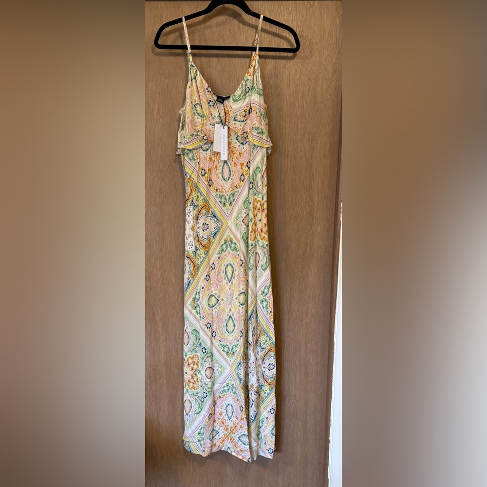 Sanctuary Multicolor Paisley Dress NWT